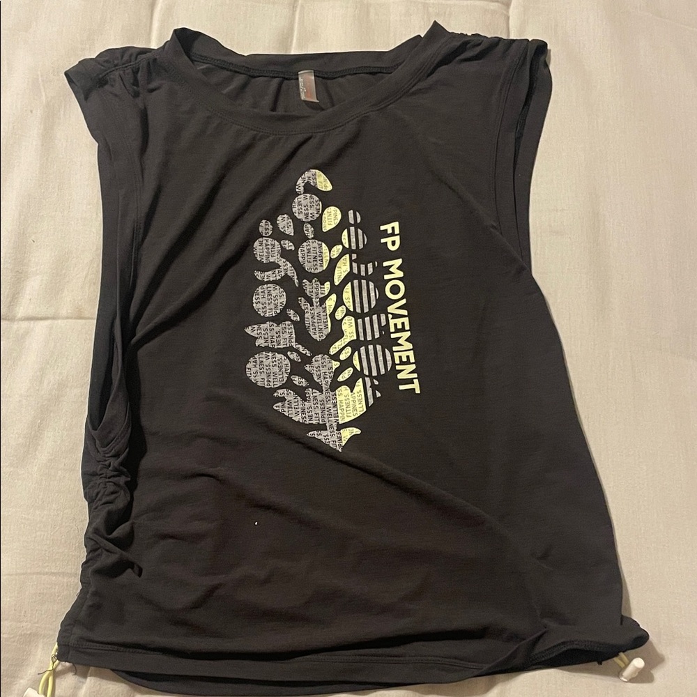FP Movement by Free People Black Muscle Tee